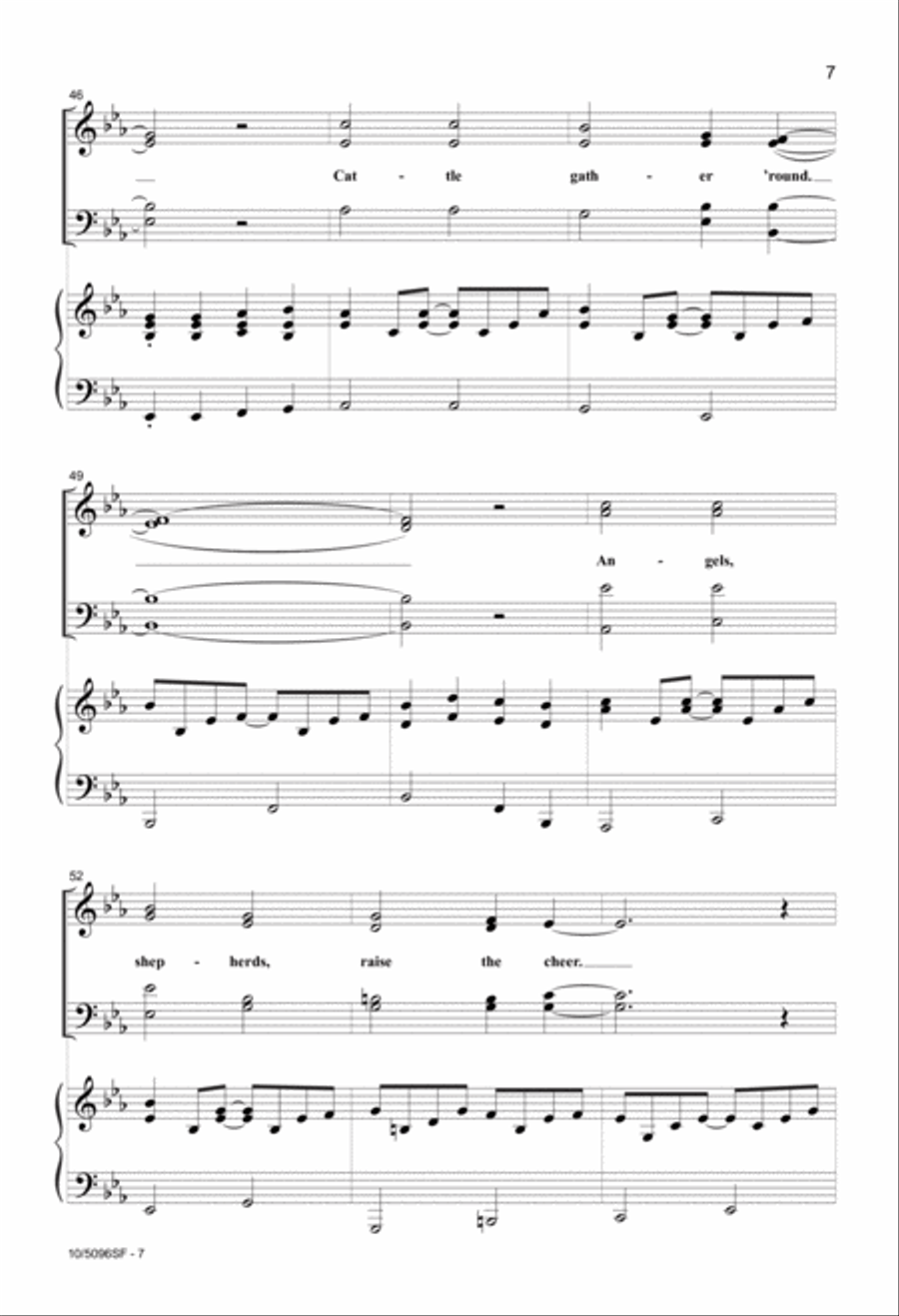 Christian Friends, Rejoice! 4-Part scores gallery preview page 7