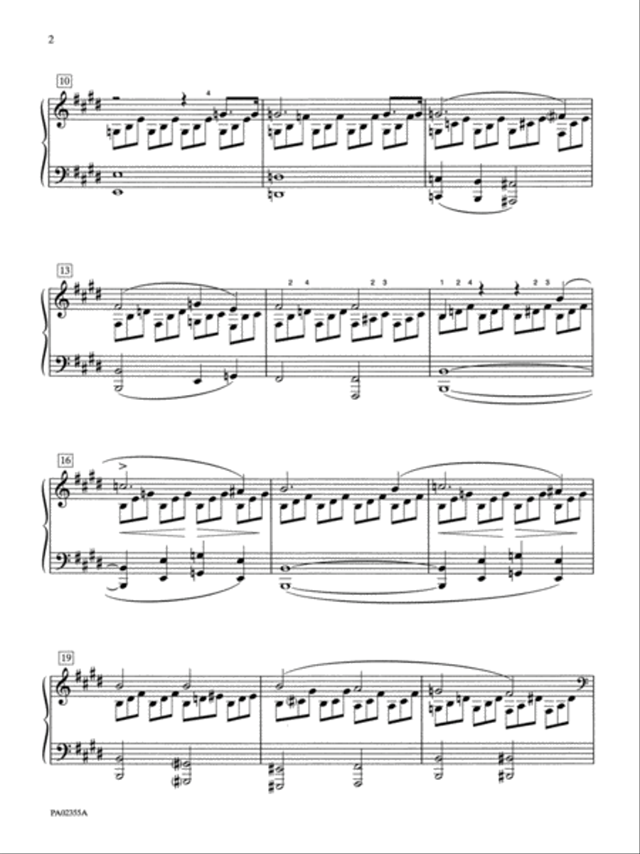 Moonlight Sonata, Op. 27, No. 2 (Complete) Small Ensemble scores gallery preview page 4