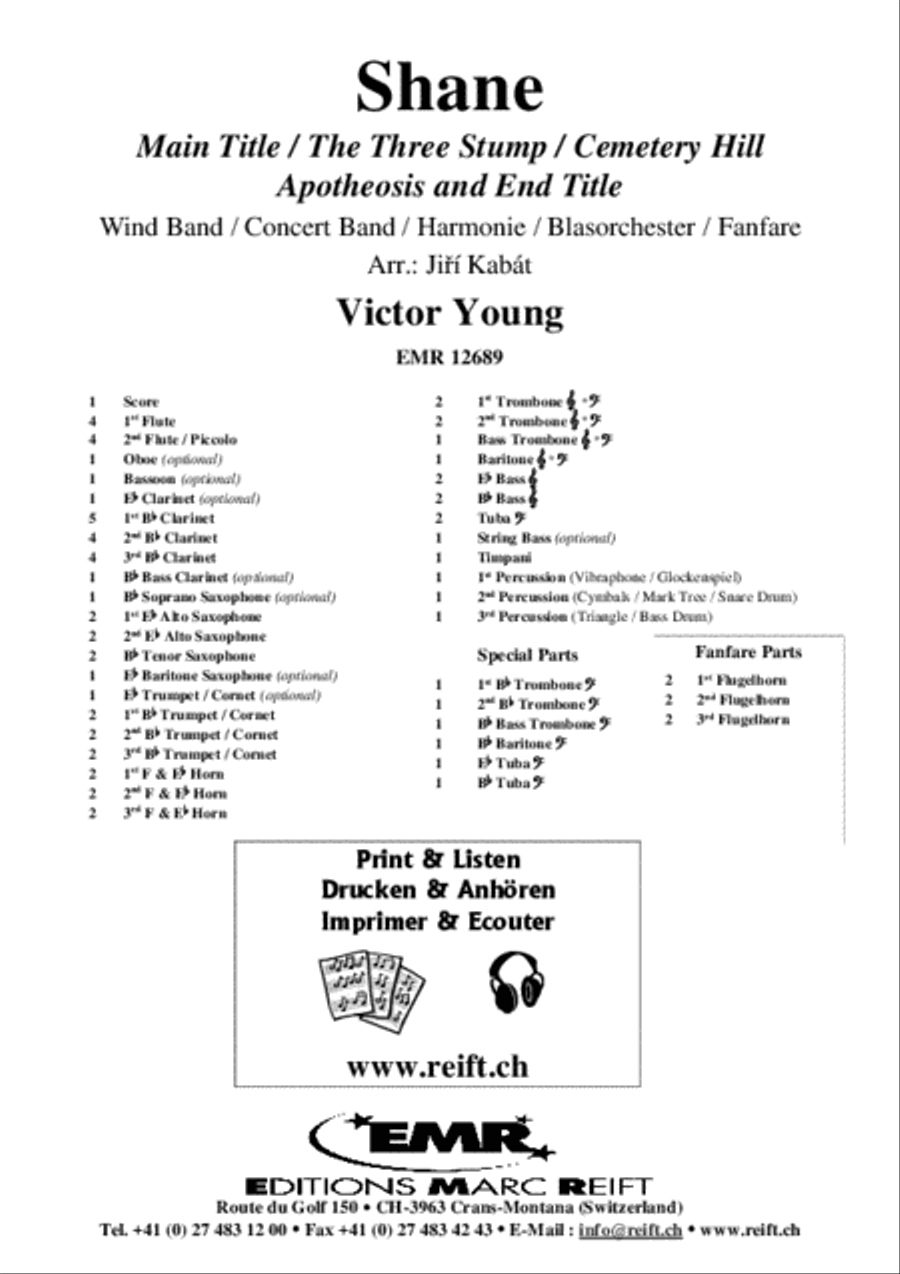 Shane Shane Concert Band scores gallery preview page 2