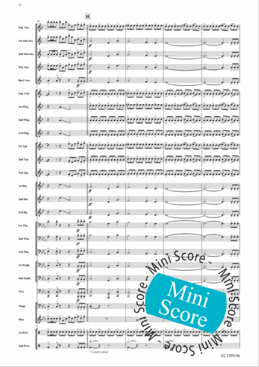 Moby Dick Fanfare Band scores gallery preview page 20