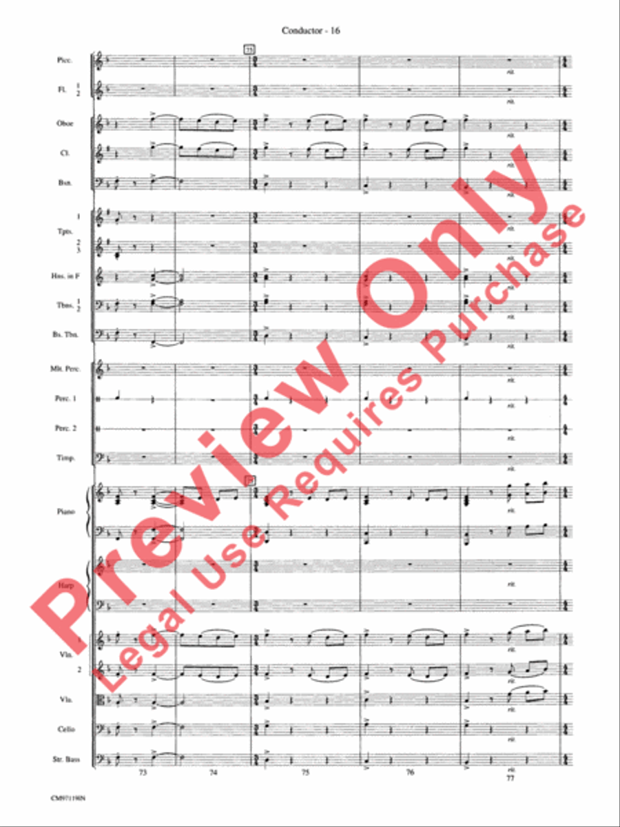 The Wizard of Oz -- Choral Revue Choir scores gallery preview page 17