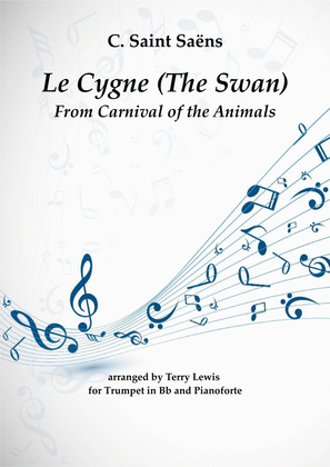 Book cover for Le Cygne (The Swan) for Trumpet and Piano