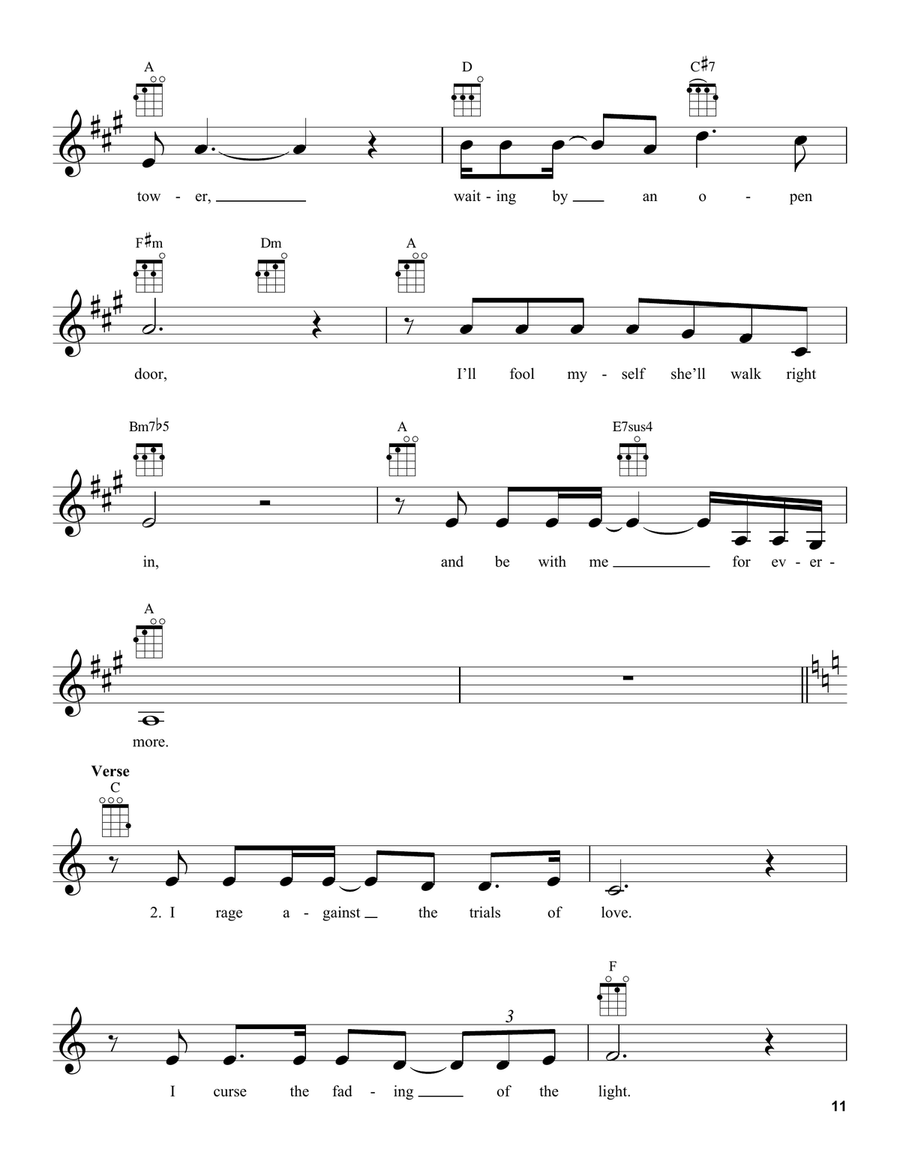 Evermore (from Beauty and the Beast) Ukulele scores gallery preview page 3