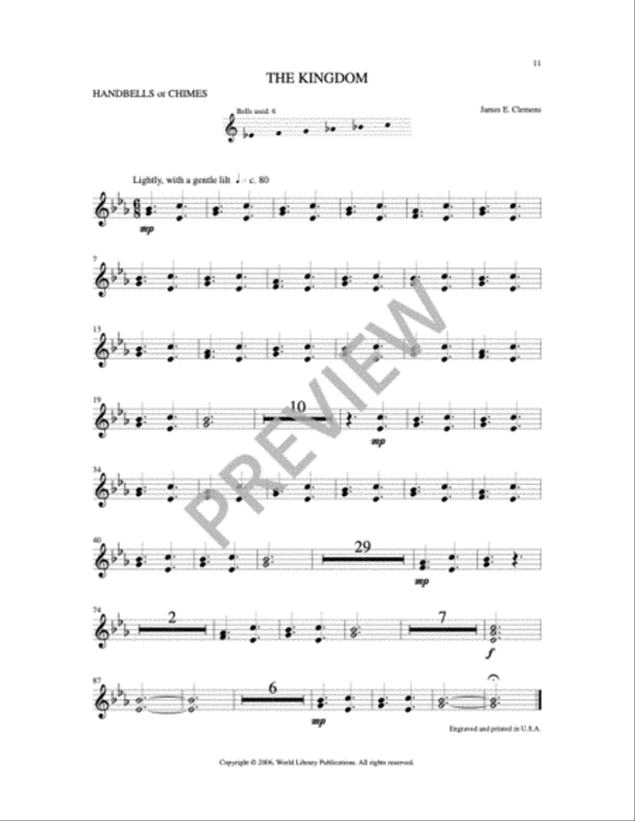 The Kingdom 2-Part scores gallery preview page 7