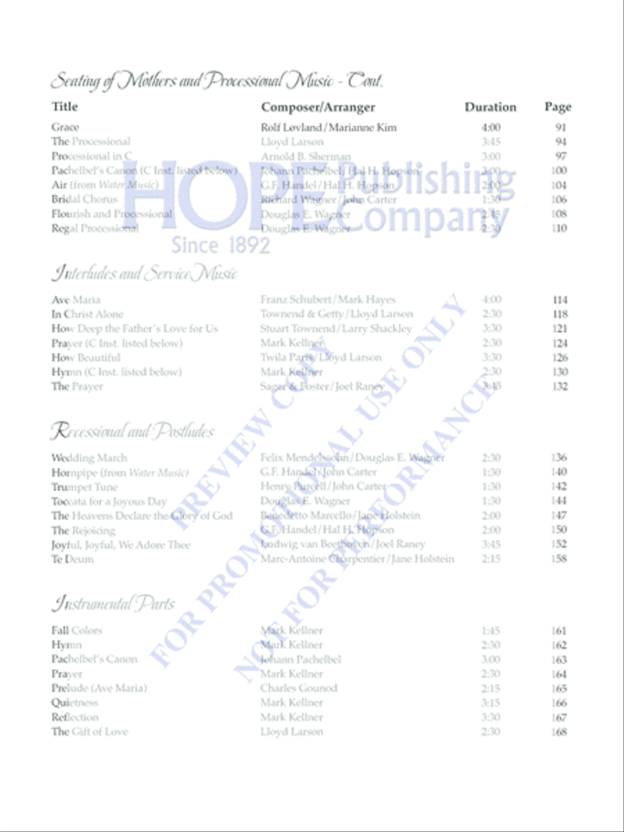 The Wedding Pianist The Wedding Pianist Piano Solo scores gallery preview page 7