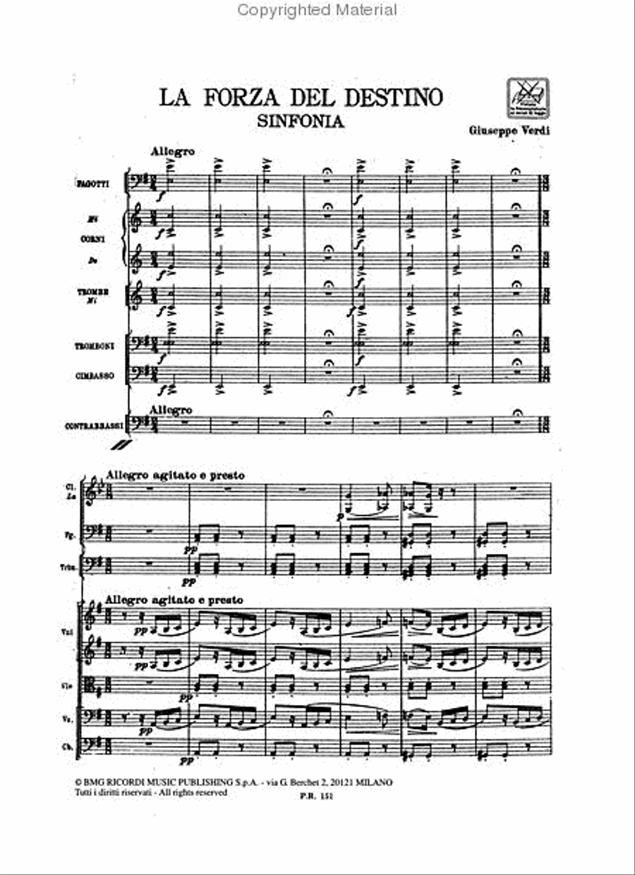 La Forza del Destino Study Score scores gallery preview page 2