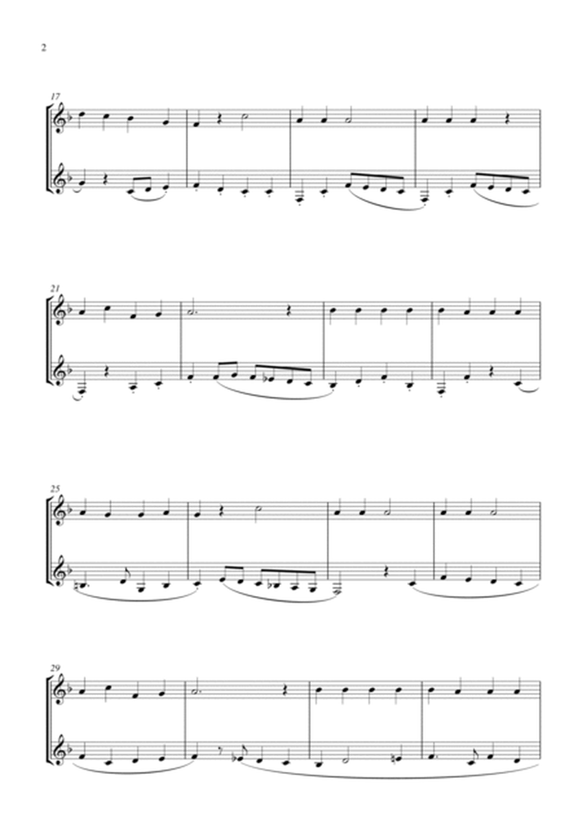 Jingle Bells (for clarinet (Bb) duet, suitable for grades 1-5) image number null