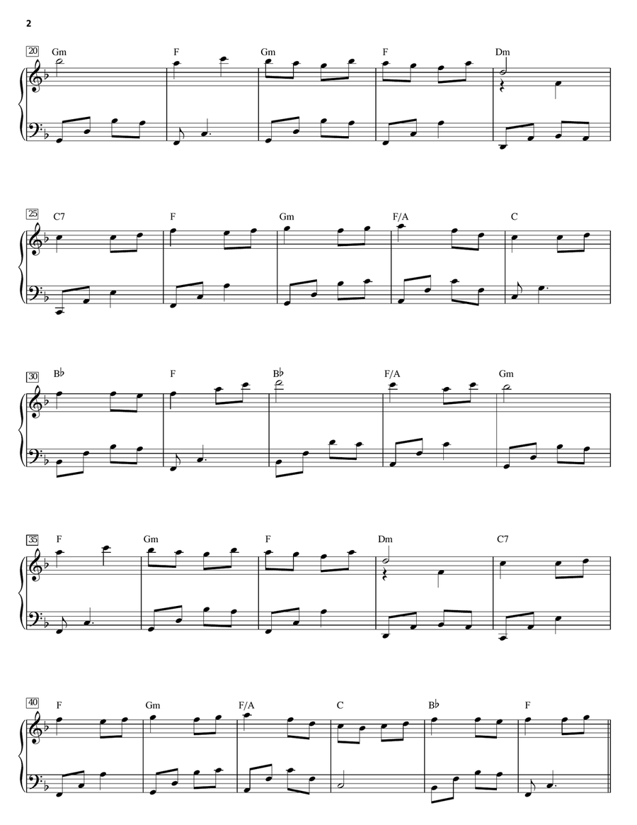 The Twisting Of The Hay Rope Piano Solo scores gallery preview page 2