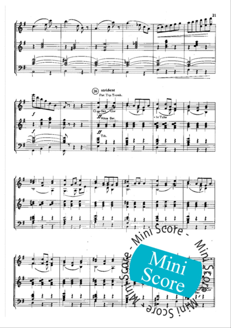 Ballet D'Isoline Ballet D'Isoline Concert Band scores gallery preview page 23