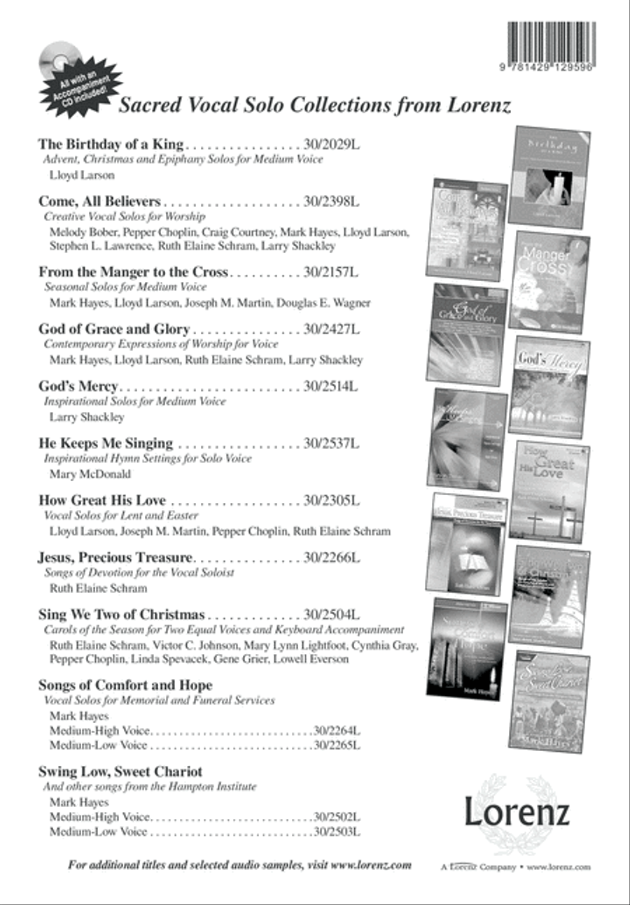 God Is Here! 4-Part scores gallery preview page 13