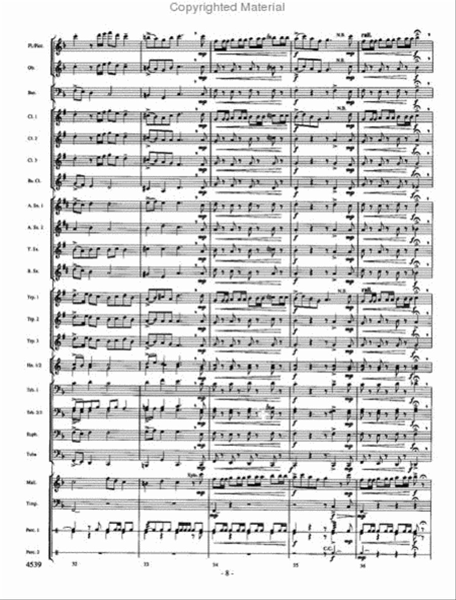 An American Portrait Concert Band scores gallery preview page 7