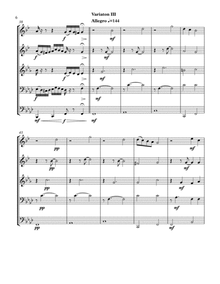 Chorale and Five Variations for Brass Quintet image number null