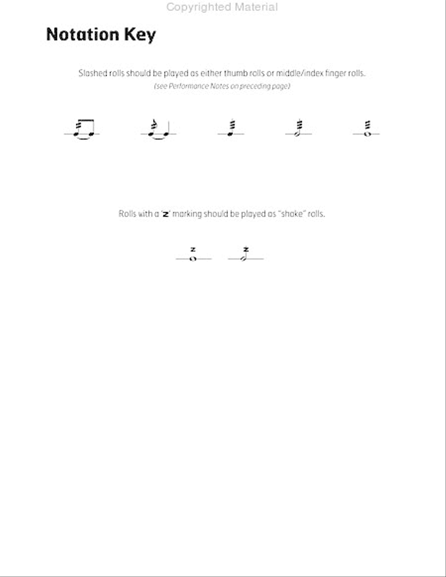 Conversation Percussion scores gallery preview page 5