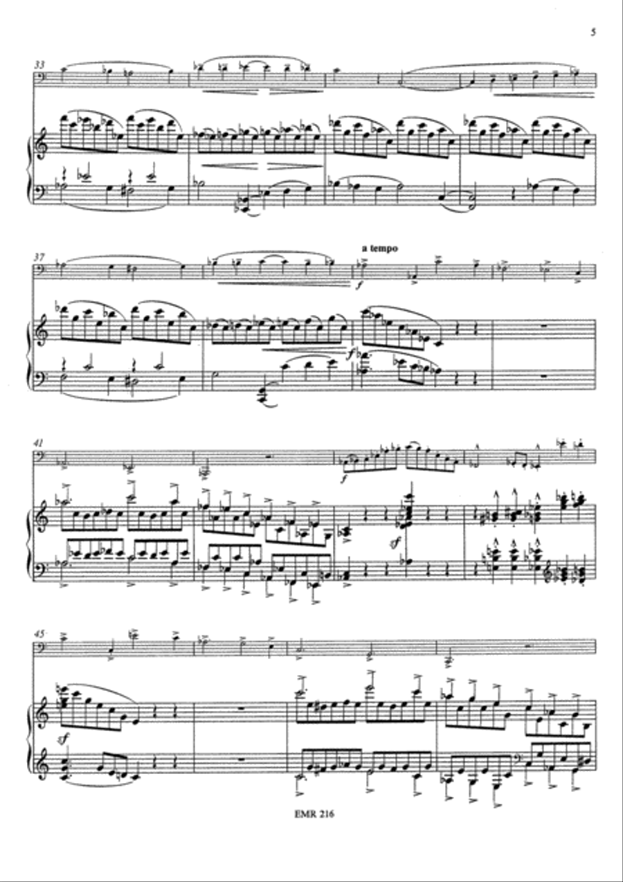 Allegro Maestoso Bass Trombone scores gallery preview page 6