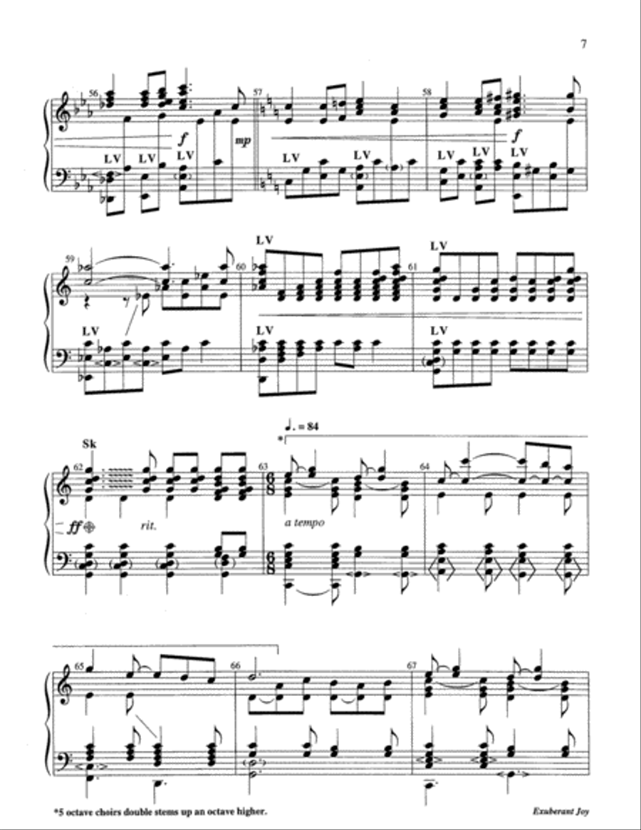 Exuberant Joy Exuberant Joy 5-Octaves scores gallery preview page 16