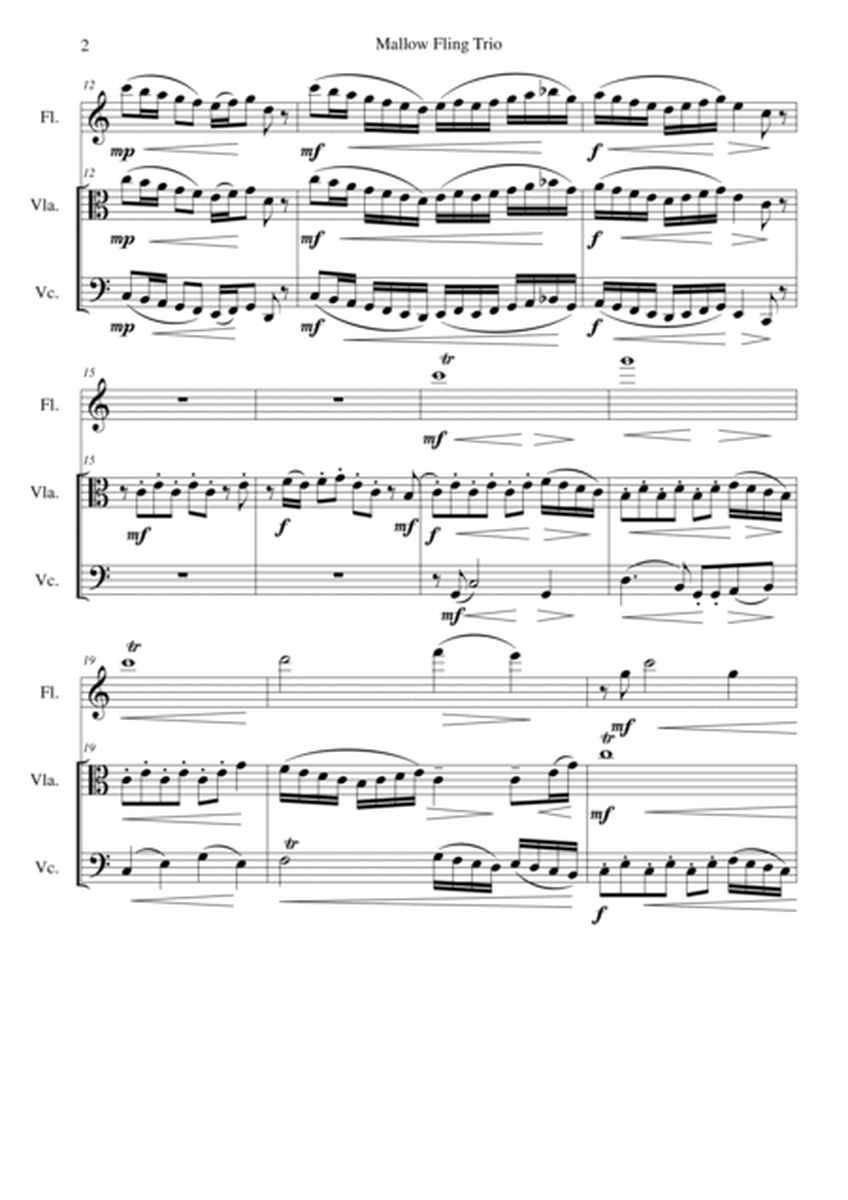 Mallow Fling Trio for flute, viola and cello image number null