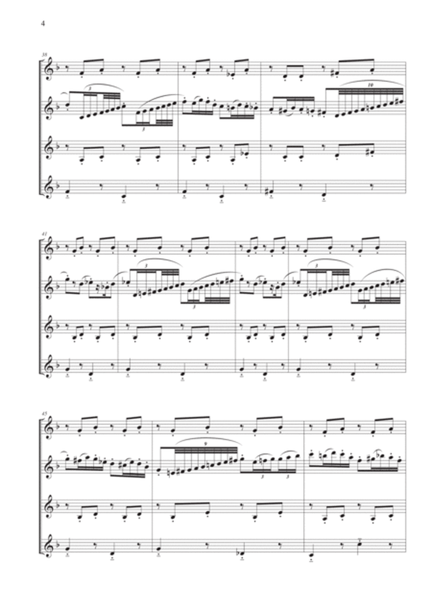 "Scene No. 2" from Swan Lake Suite for Clarinet Quartet image number null