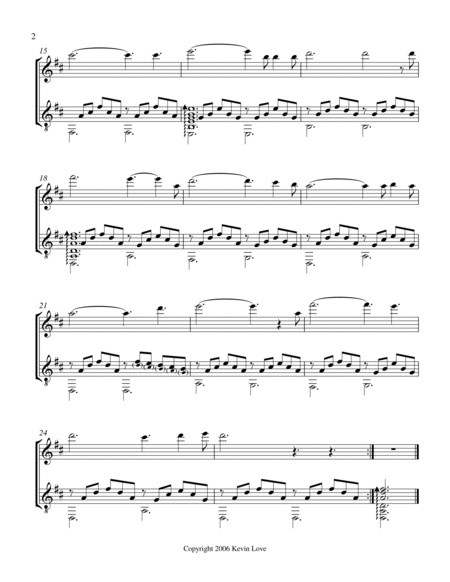 O Holy Night (Flute and Guitar) - Score and Parts image number null