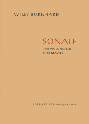 Sonata for Violoncello and Piano op. 87