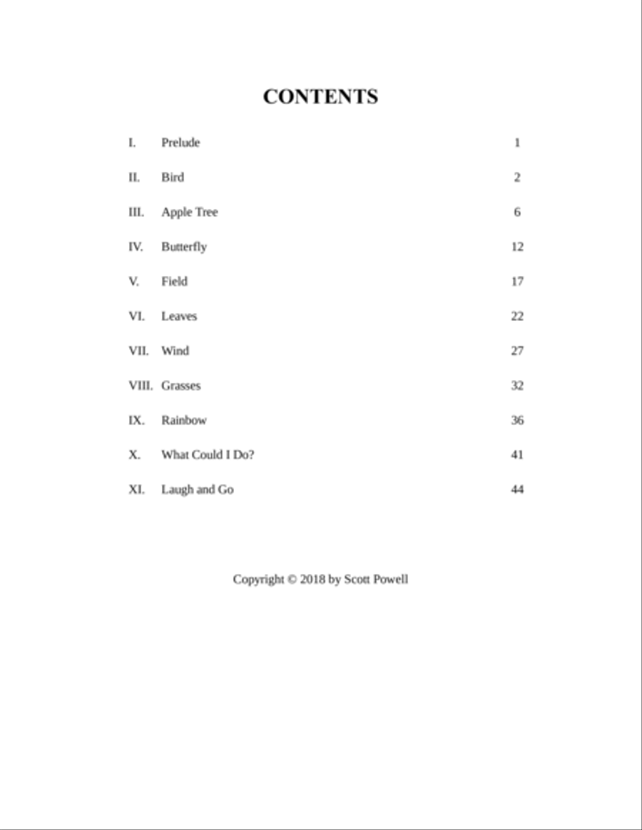 I Meant to Do My Work Today (Suite for Piano) Piano Solo scores gallery preview page 3