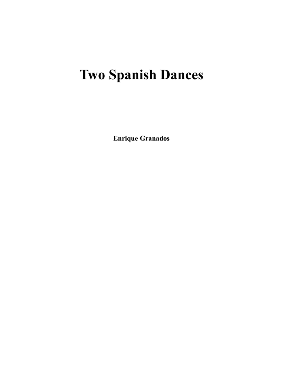 Two Spanish Dances for Euphonium & Piano Euphonium scores gallery preview page 3