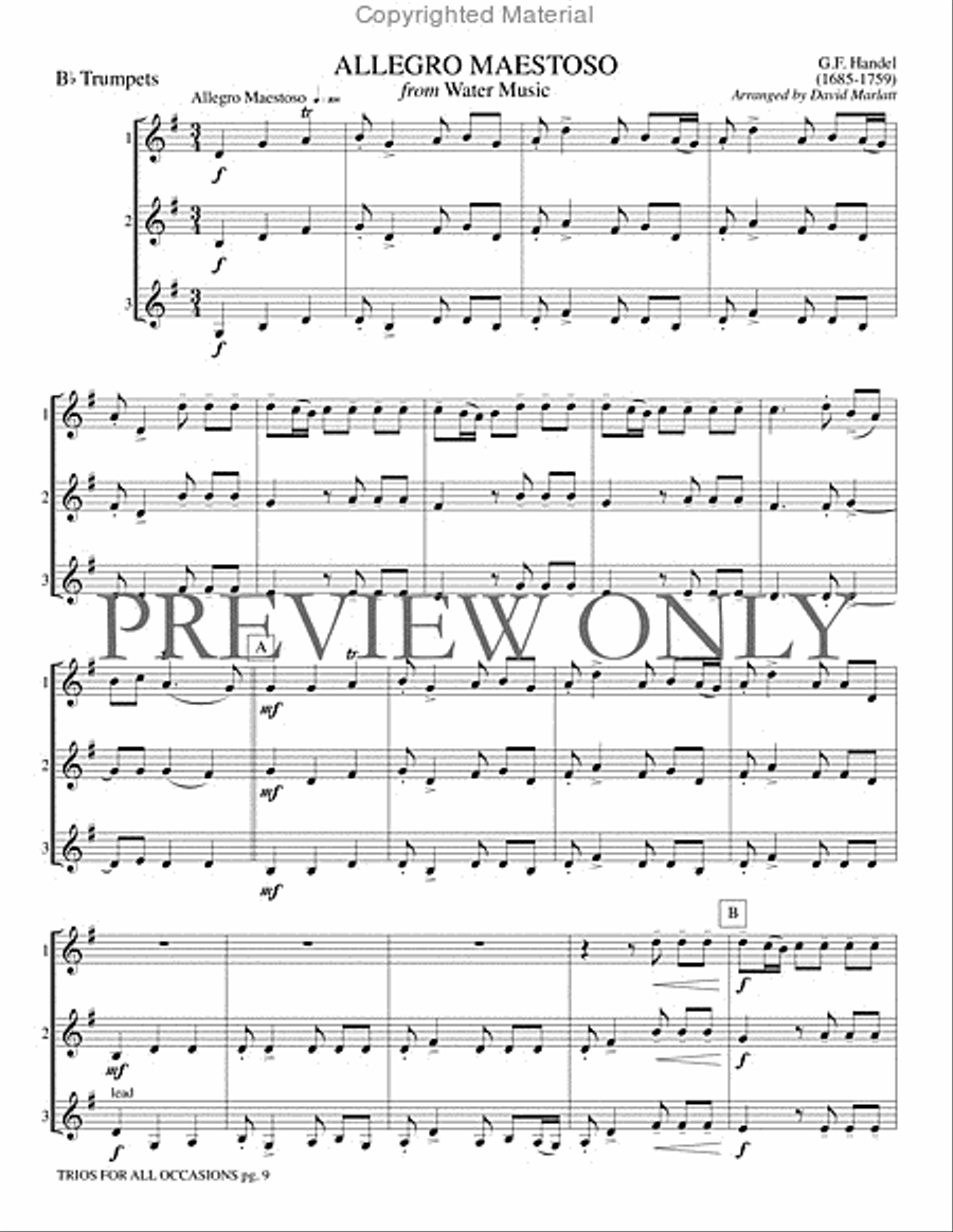 Trios for All Occasions Small Ensemble scores gallery preview page 10