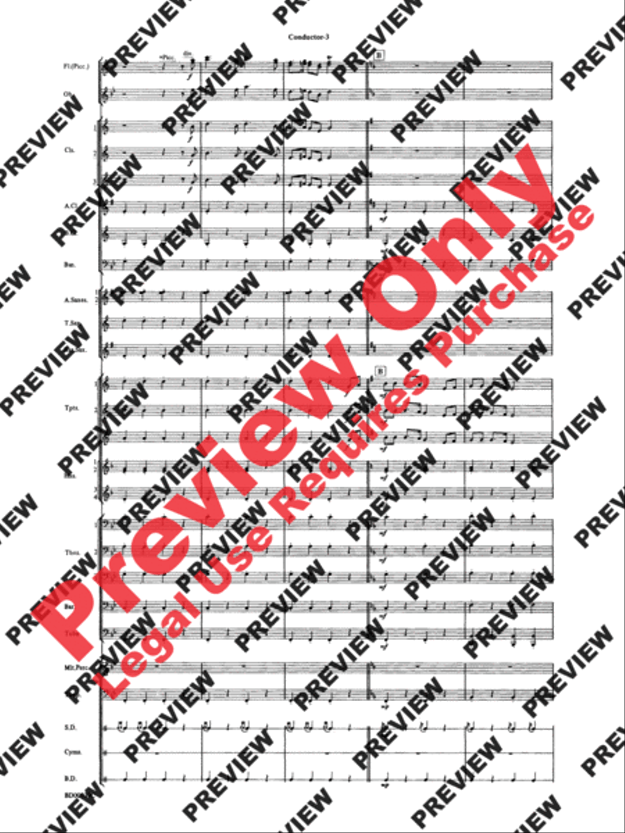 The Civil War The Civil War Concert Band scores gallery preview page 5