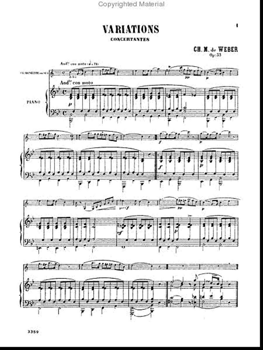 Variations, Op. 33 Small Ensemble scores gallery preview page 4