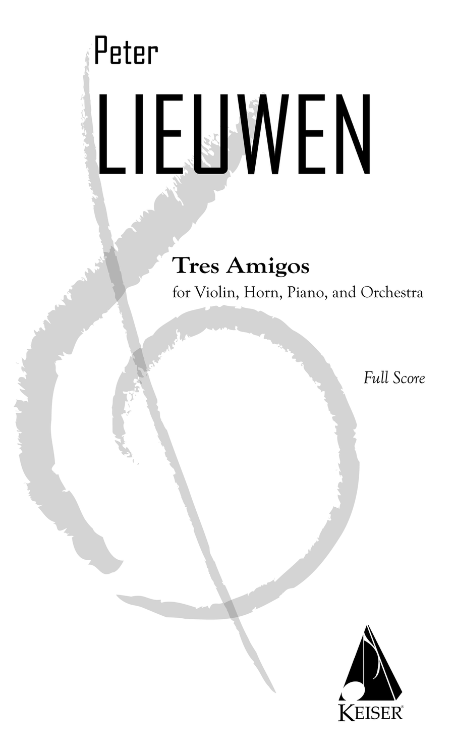 Tres Amigos Tres Amigos Violin scores gallery preview page 1