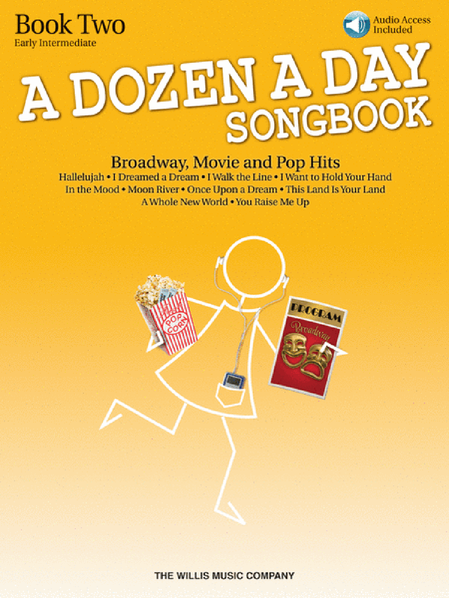 A Dozen A Day Songbook – Book 2 Piano Method scores gallery preview page 1