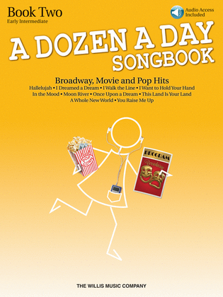 Book cover for A Dozen A Day Songbook – Book 2