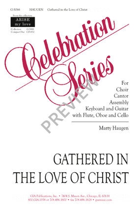 Book cover for Gathered in the Love of Christ