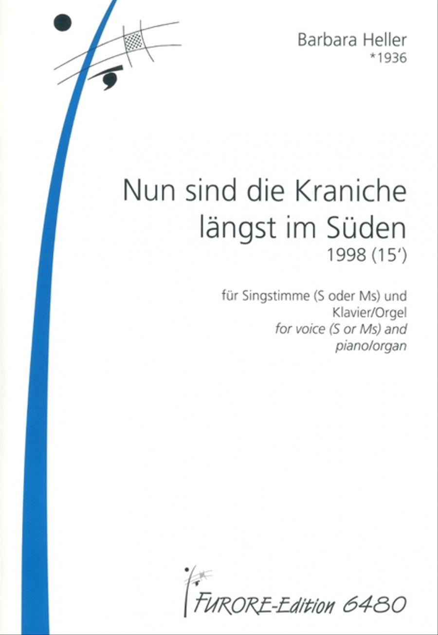 Nun sind die Kraniche langst im Suden Voice Solo scores gallery preview page 1