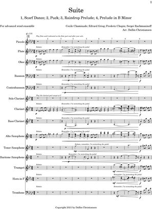 Suite (conductor's score)