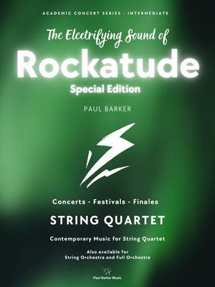 Book cover for Rockatude (String Quartet)