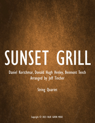 Book cover for Sunset Grill