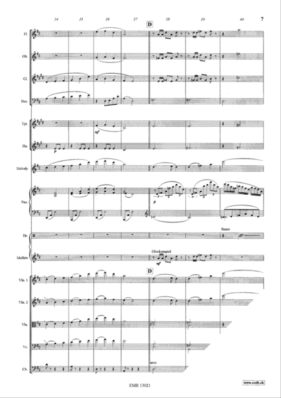 Les Adieux Orchestra scores gallery preview page 7