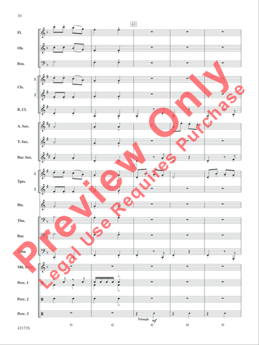 Jingle Band! Concert Band scores gallery preview page 29