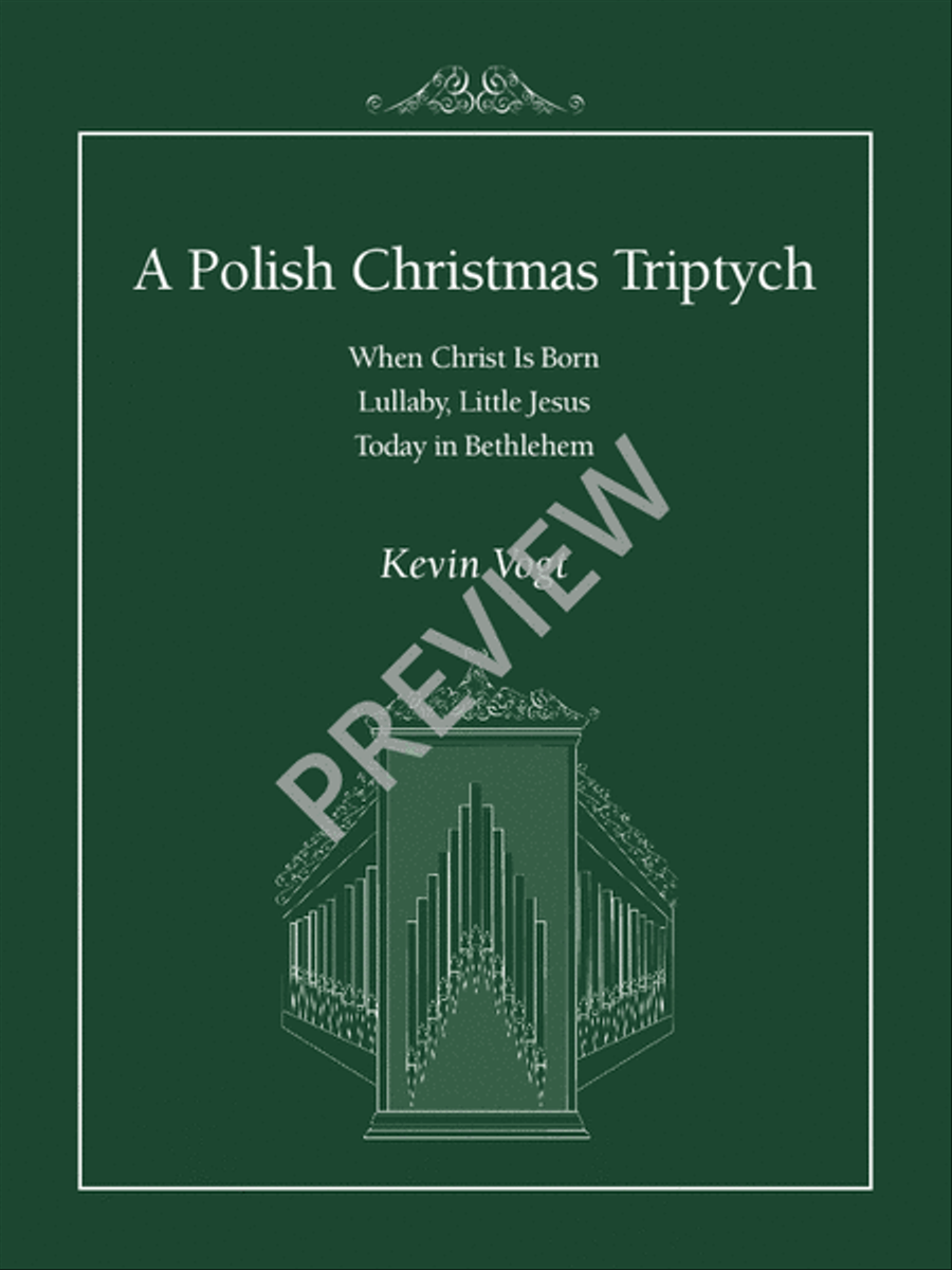 A Polish Christmas Triptych Christmas scores gallery preview page 1