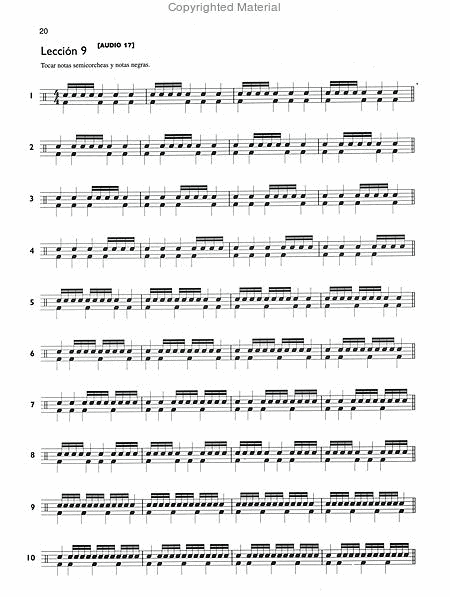 Basix: Syncopation for Drums (Spanish Edition) image number null
