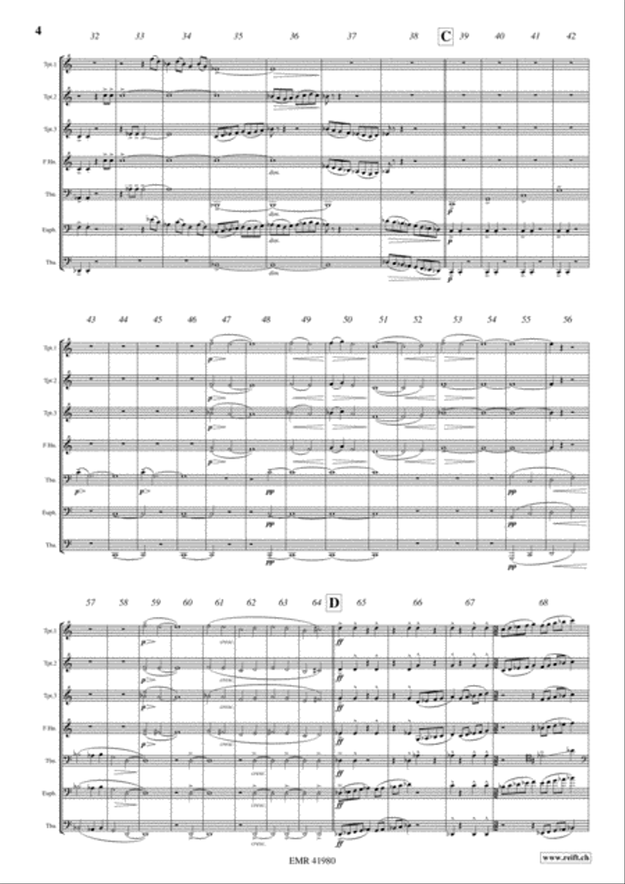 Brass Septet Euphonium scores gallery preview page 4