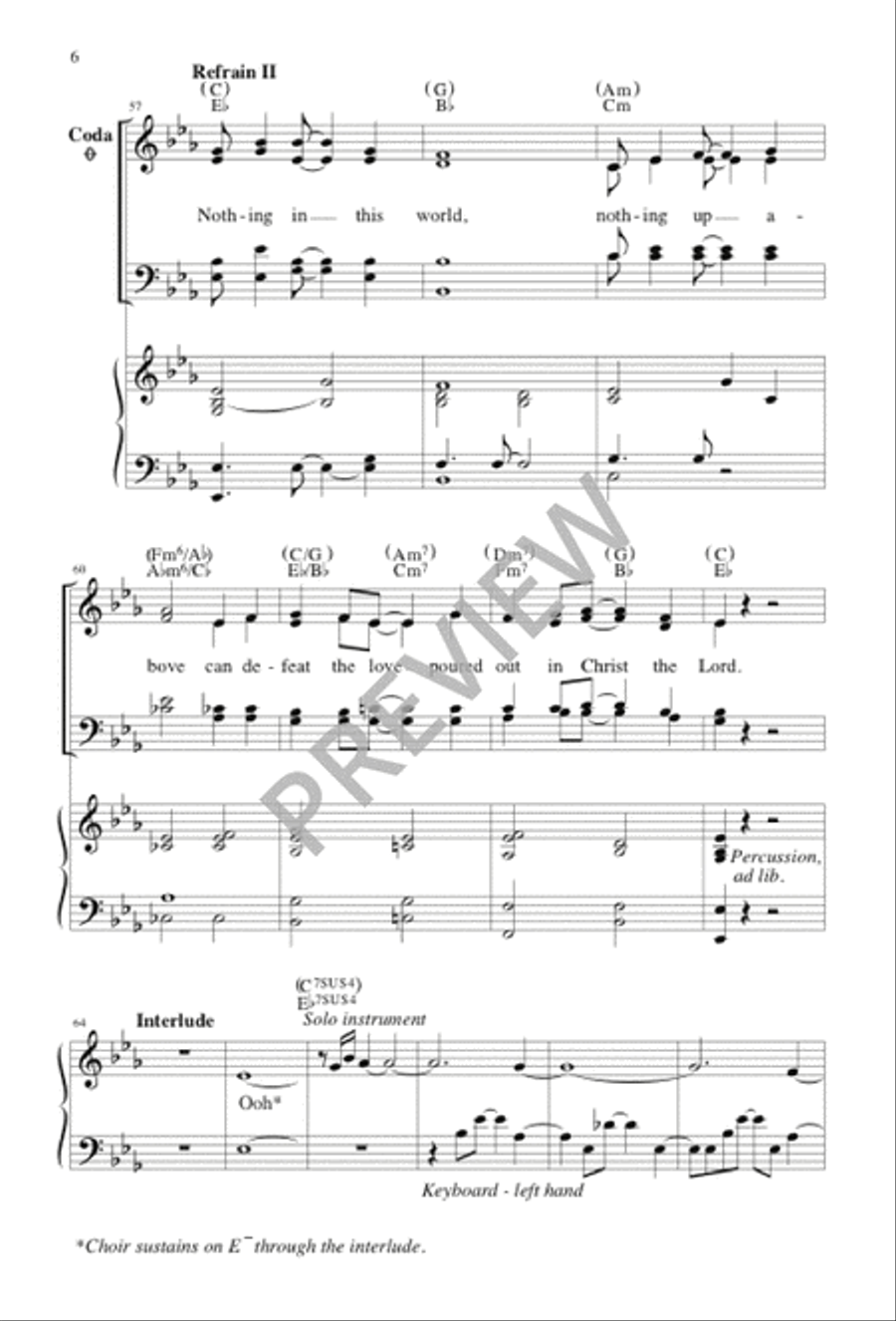The Love of Christ the Lord 4-Part scores gallery preview page 7