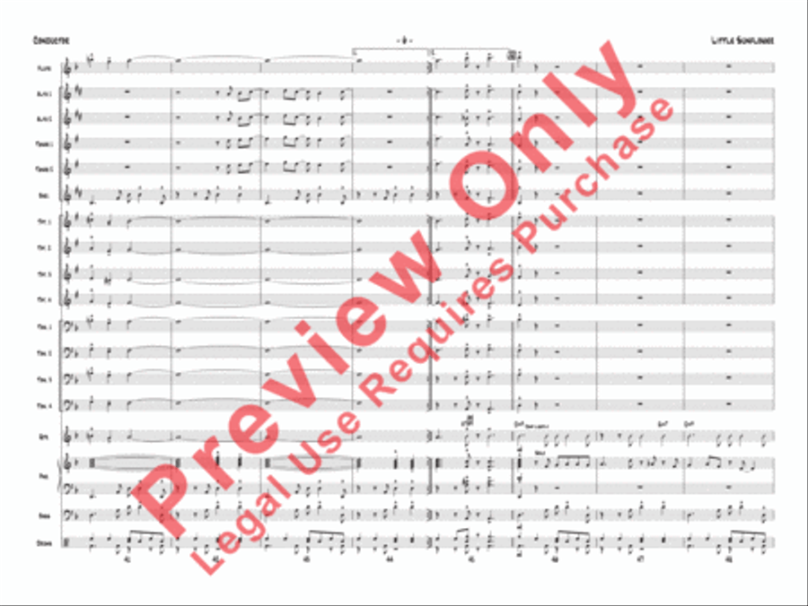 Little Sunflower Little Sunflower Jazz Ensemble scores gallery preview page 9