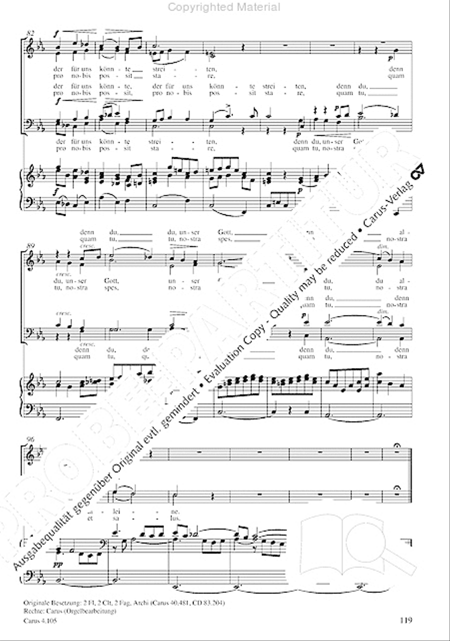 Choral collection Mendelssohn - editionchor Choir scores gallery preview page 120