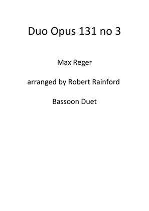 Duo Opus 131 no 3