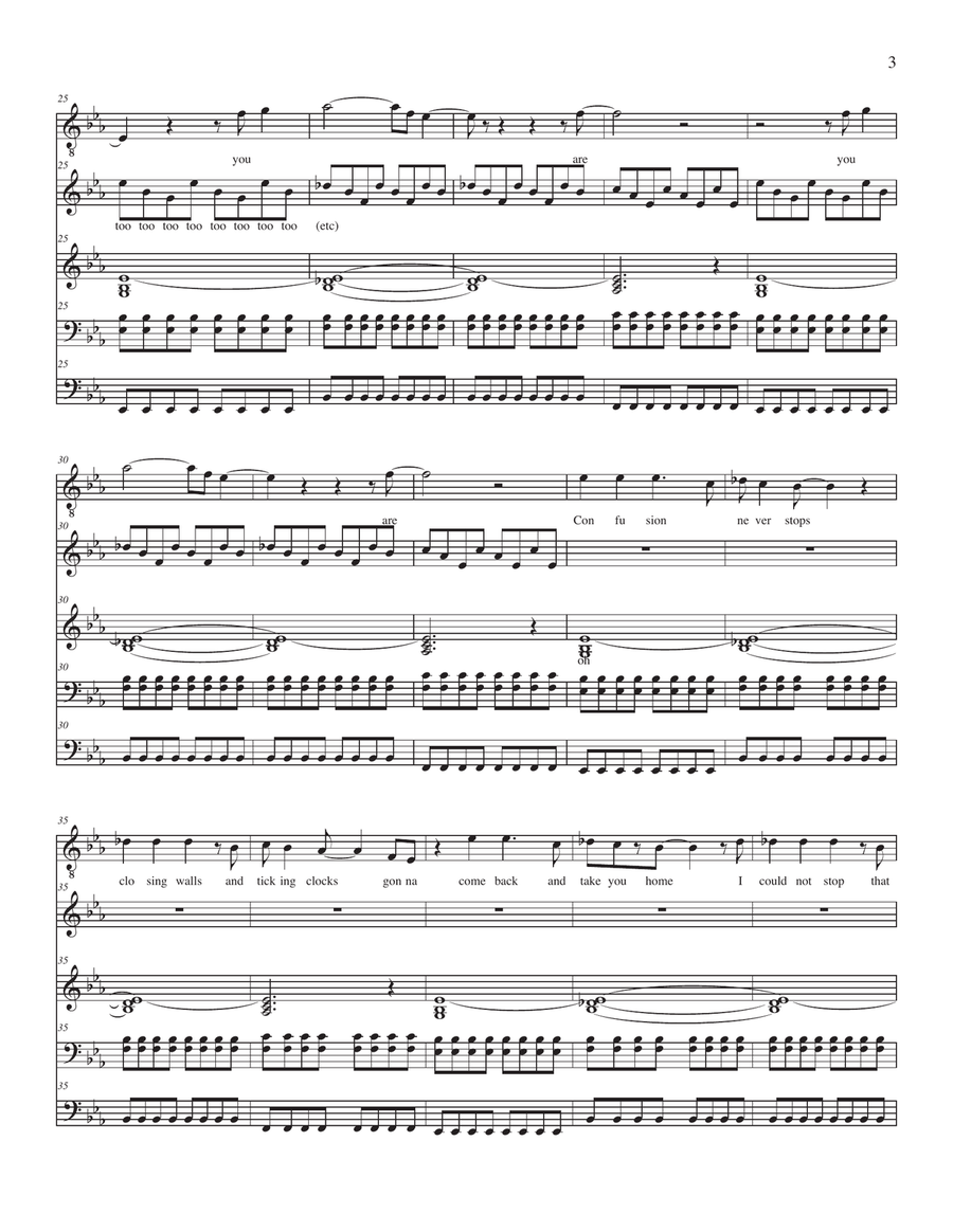 Clocks Clocks Divisi scores gallery preview page 3