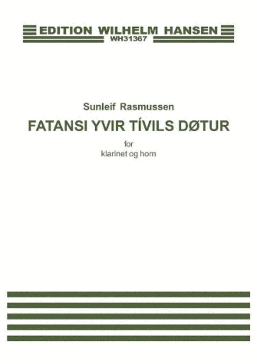 Fatansi Yvir Tivils Dotur Clarinet scores gallery preview page 1