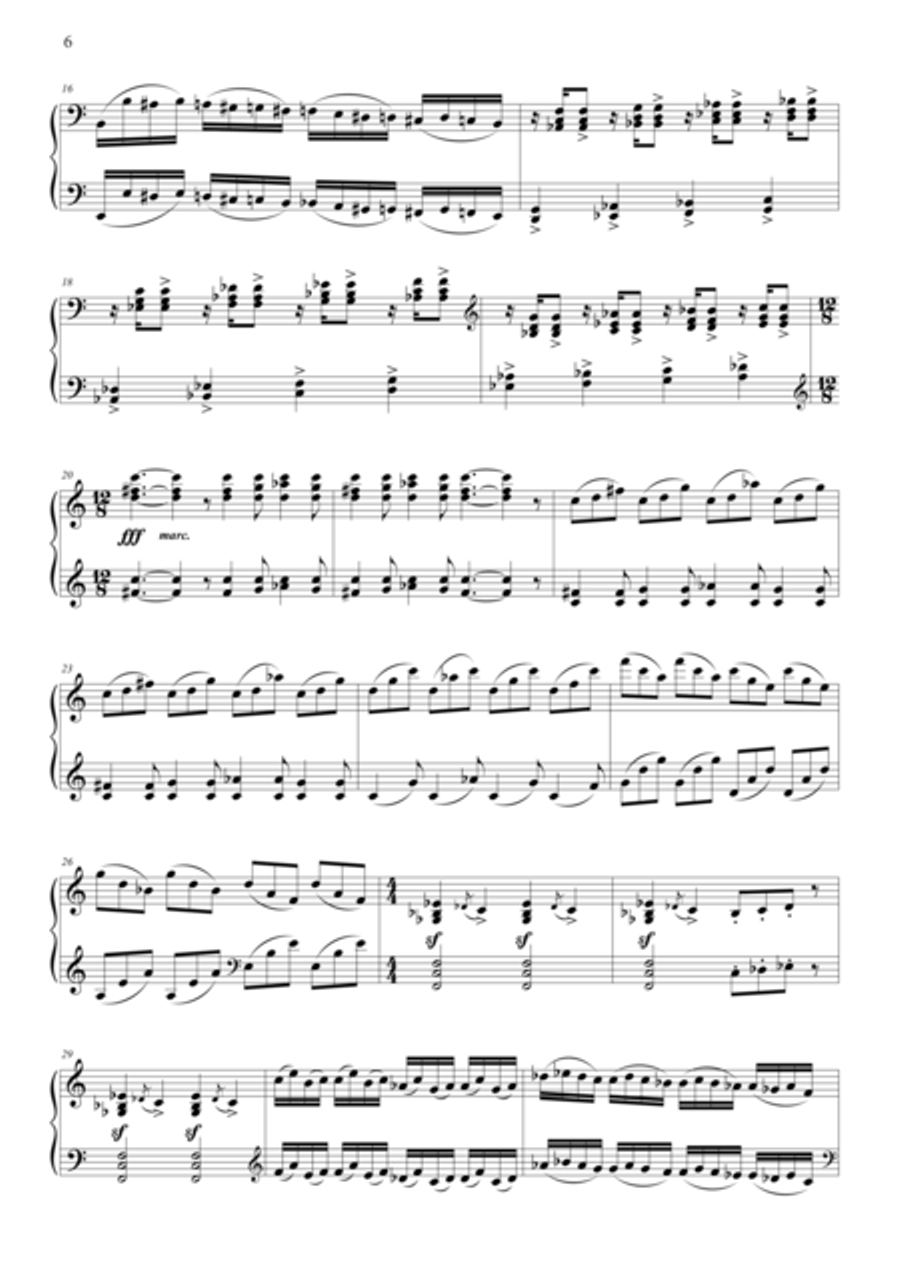 Zambra Zambra Piano Solo scores gallery preview page 3