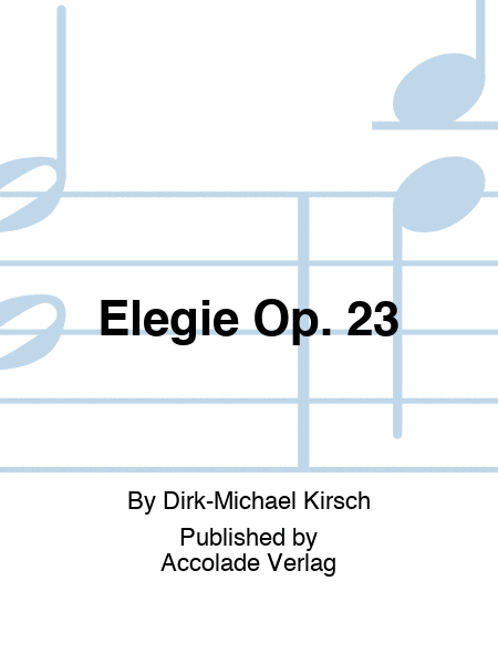 Elegie Op. 23