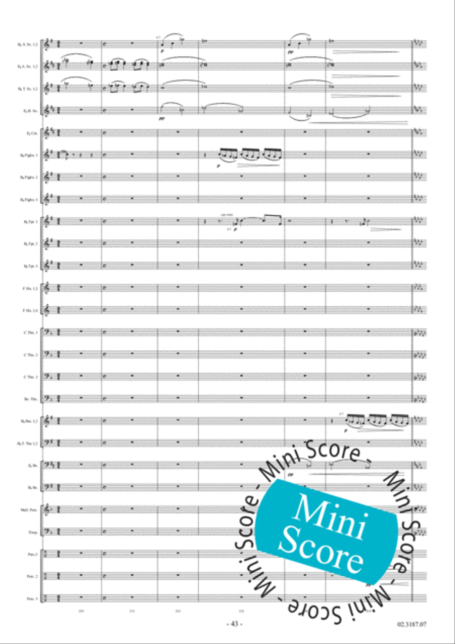 Fleodrodum Fanfare Band scores gallery preview page 49